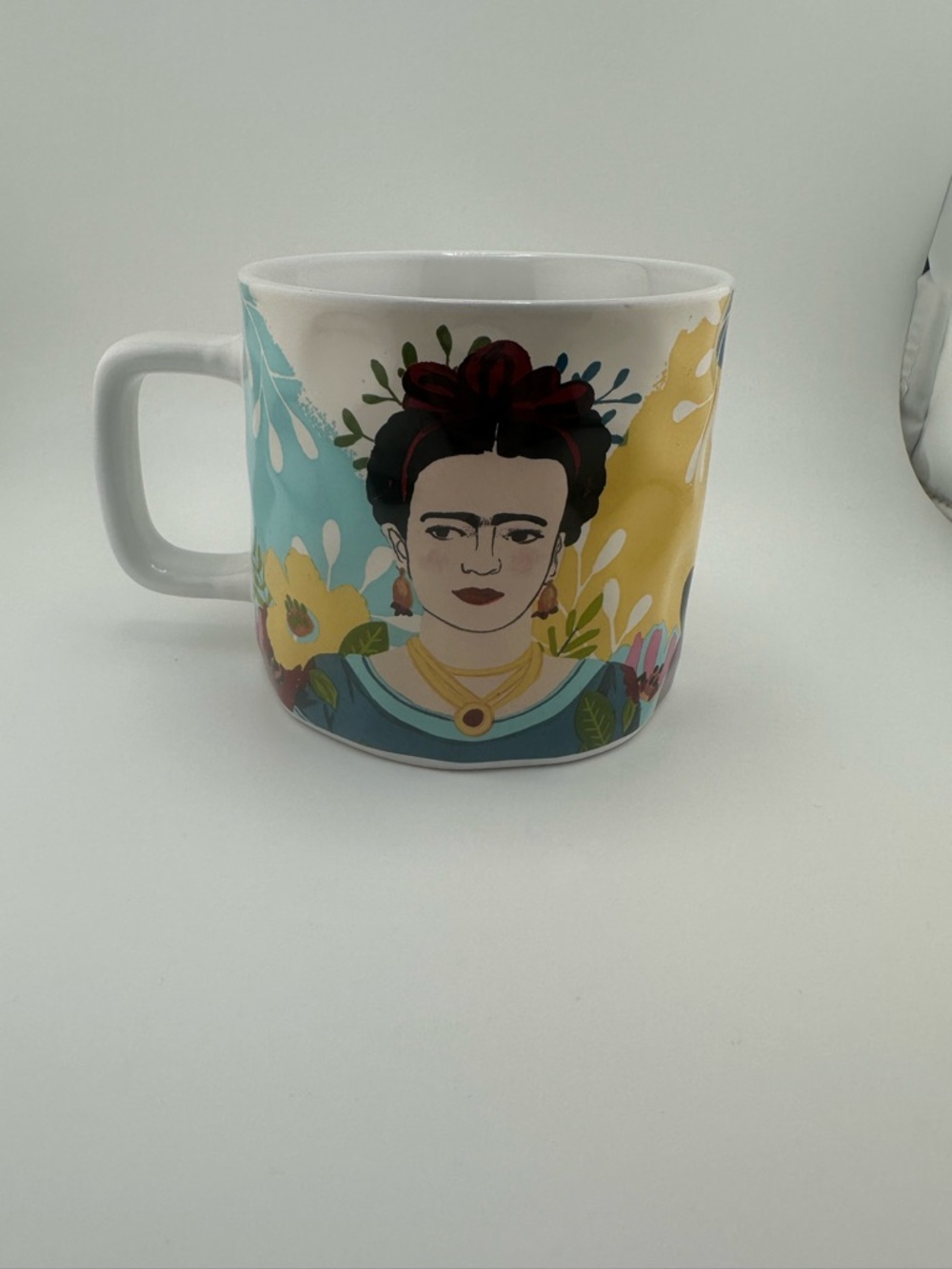 Frida Art Ceramic Coffee Mug - Multicolor